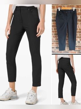 Lululemon BNWOT  2020 City Sleek 5 Pocket 7/8 Pant Black Size 8